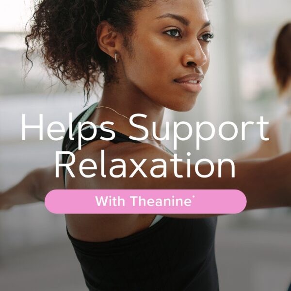 Frasco y paquetes de vitaminas