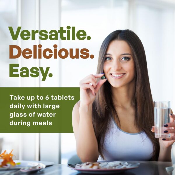 Go Nutra espirulina suplemento vegano sin OGM ni gluten