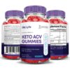 Suplemento gomitas Bio Lyfe Keto ACV 3 pack vegano y sin gluten