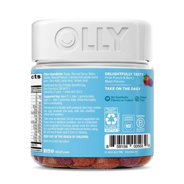Gomas multivitamínicas Olly apoyo digestivo para niños