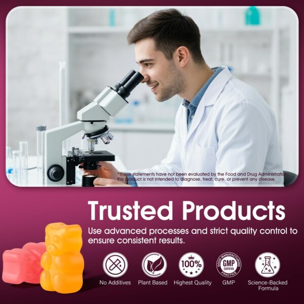 Gominolas para adultos con prebióticos y probióticos balanceados