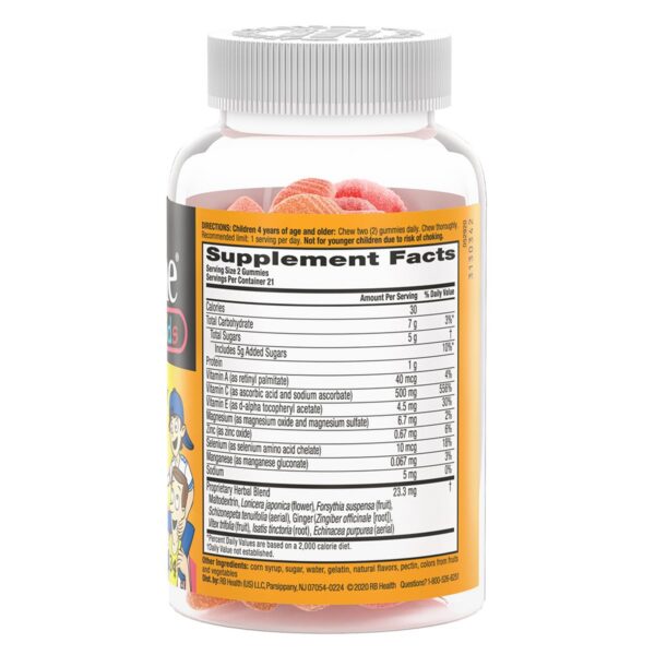 Gominolas Airborne vitaminas c, e, zinc, selenio para apoyo inmunológico