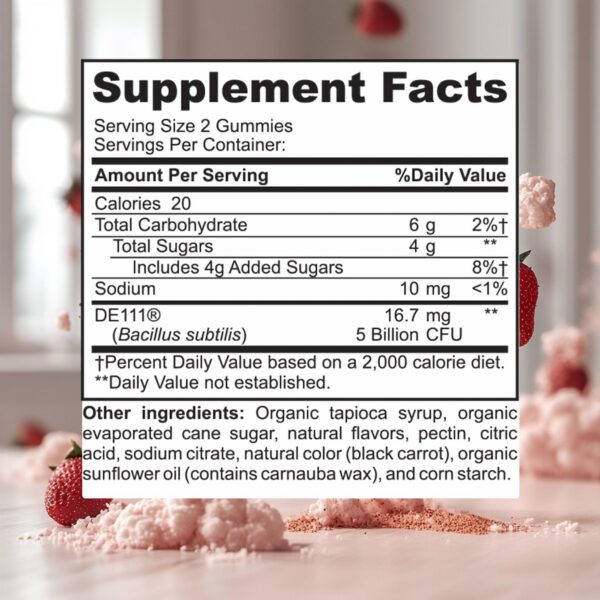 Version 1.0.0 Gominolas ImmunoPower paquete abierto vista gomitas