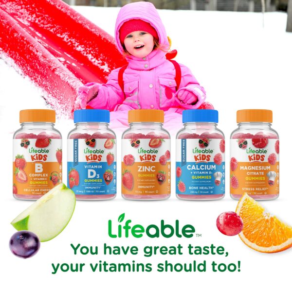 Gominolas Lifeable vitamina c sin azúcar para niños 90 unidades