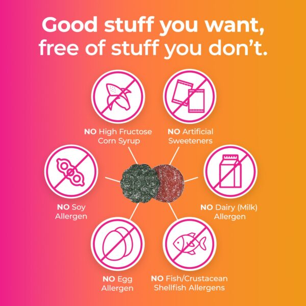 Gominolas multivitaminas One A Day Teen para ella contenido