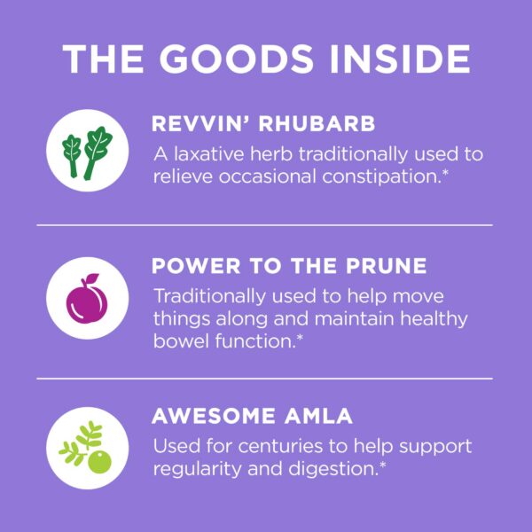 Gomitas OLLY para apoyo digestivo con fibra prebiótica y laxantes naturales