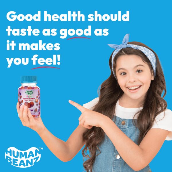 Gominolas sabor bayas para niños Human Beanz 120 piezas
