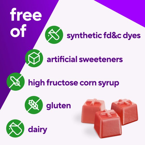 Gominolas sabor fresa y sandía Vitafusion multivitaminas