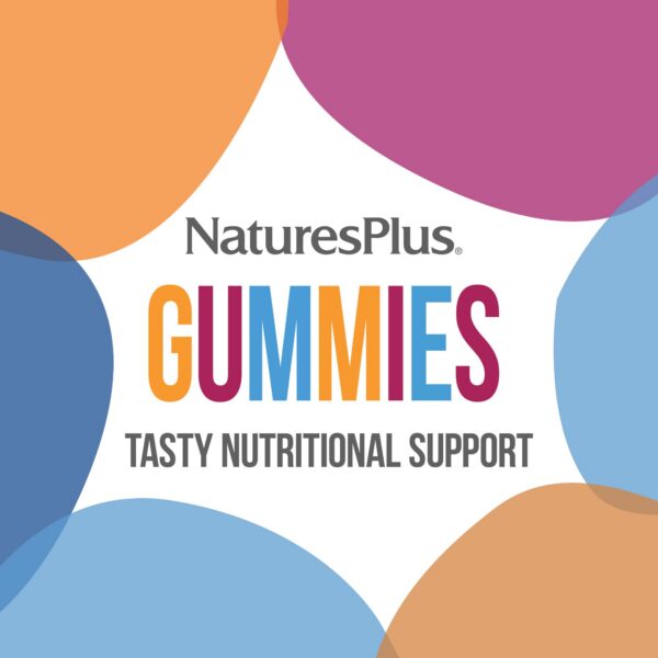 Gomita individual vitamina d3 NaturesPlus sabor mezcla de bayas