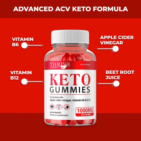 Gomitas acv ideal performance para dieta keto y bienestar