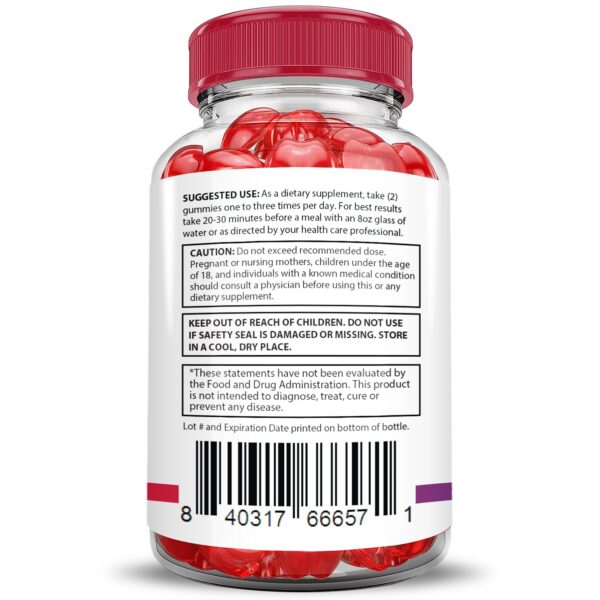 Gomitas Premier Keto ACV veganas, sin gluten y sin gelatina