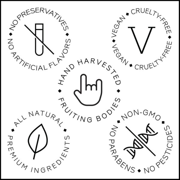 Gomitas adaptógenas Barker Wellness botella lateral