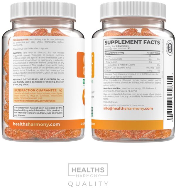 Gomitas alta potencia sabor naranja
