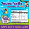 gomitas vitaminas y antioxidantes super fruit infusions