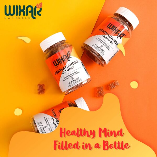 Version 1.0.0 Gomitas para bienestar con Ashwagandha de Wixar Naturals