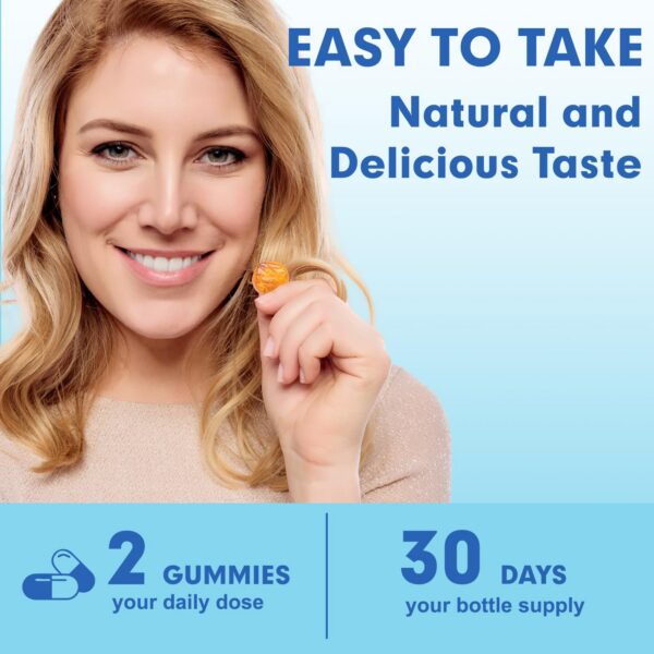 Gomitas de biotina y colágeno para el cabello postparto