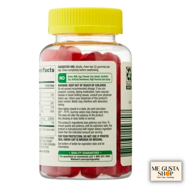 Gomitas biotina vegetarianas pack