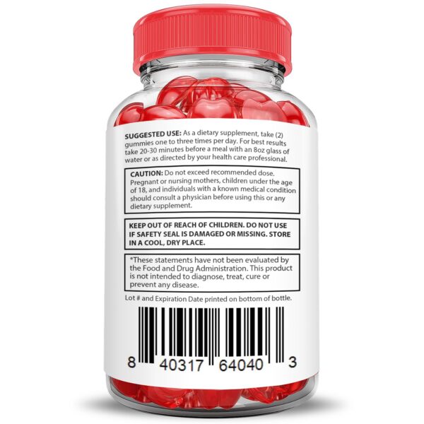 Gomitas Blast Off Keto ACV veganas sin OGM y sin gluten