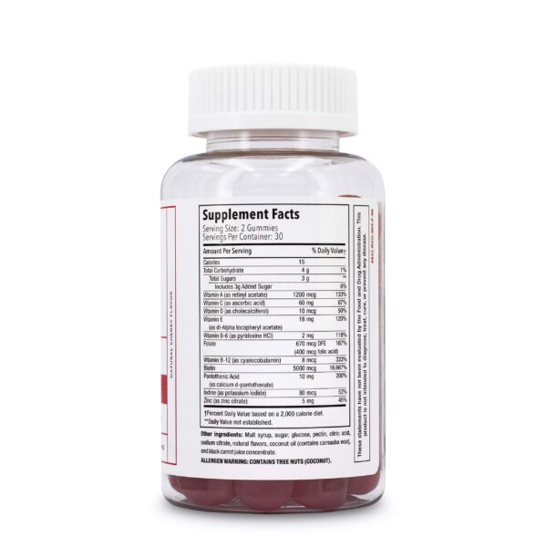 Gomitas para crecimiento saludable de cabello Elon