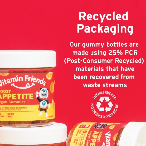 Version 1.0.0 Gomitas y envase abierta