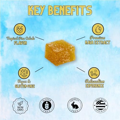 Gomitas Kava Amazing Botanicals en envase de 30 unidades