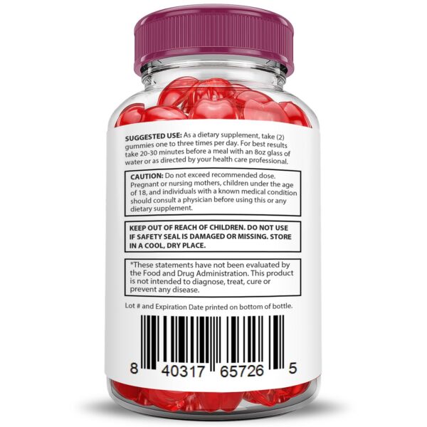 Version 1.0.0 Suplemento nutricional gominolas vinagre sidra manzana