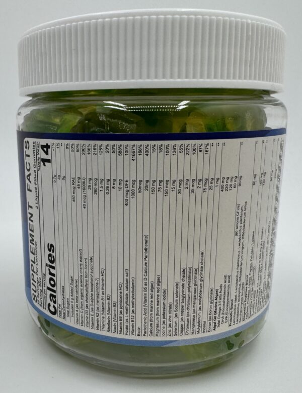 Gomitas LILICARE multivitaminas para hombres