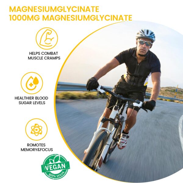 Gomitas magnesio glicinato en frasco