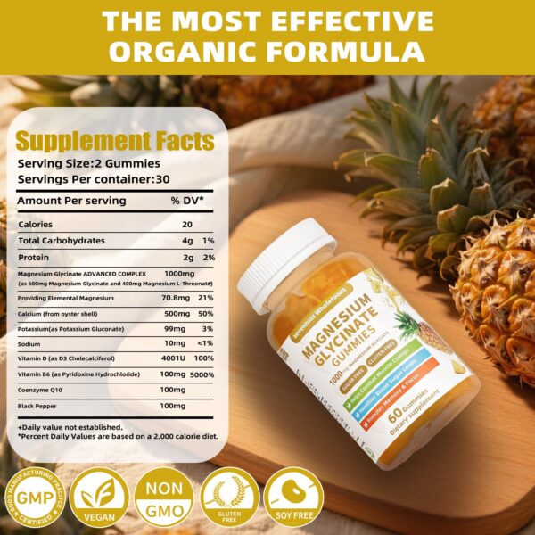 Primer plano de gomitas de piña