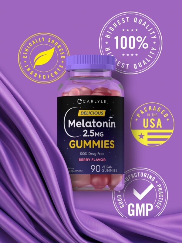 Gomitas de melatonina para mejorar sueño Carlyle