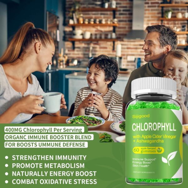 Gomitas con moringa y probióticos Sijigood empaque trasero