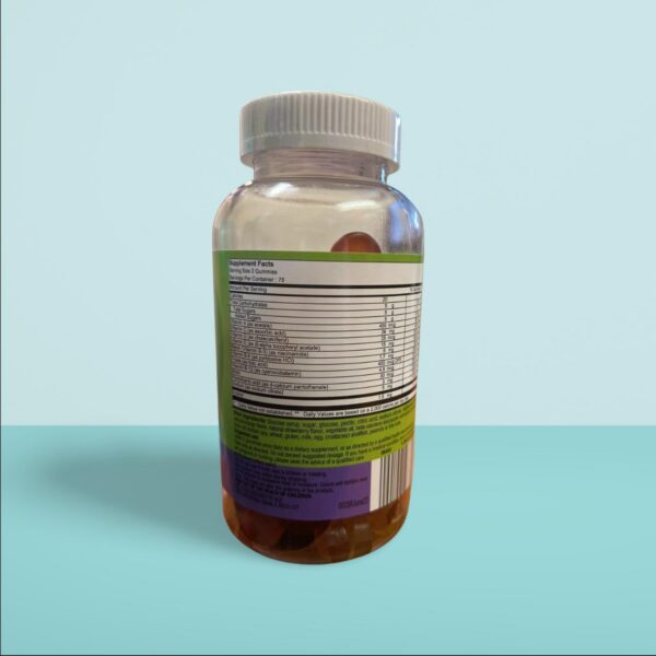 Gomitas multivitamínicas para adultos sabores naturales