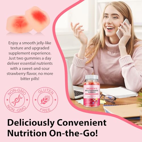 Gomitas Multivitamínicas sin azúcar para mujeres salud integral