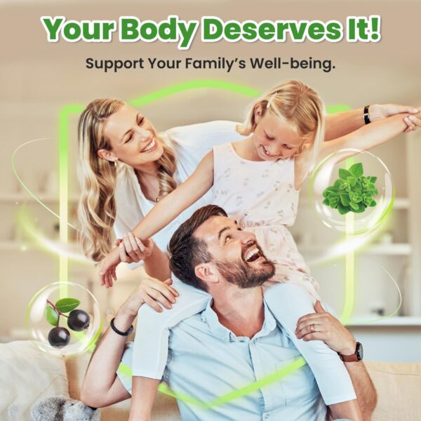 Gomitas naturales de orégano y semilla negra en envase GZ HAOYUAN