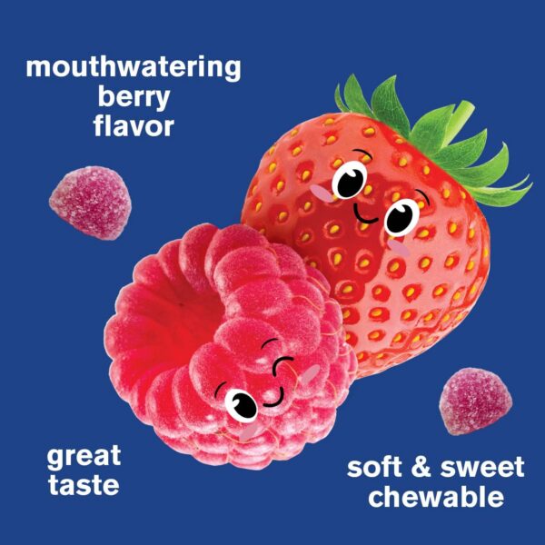 Gomitas para niños sobre superficie clara