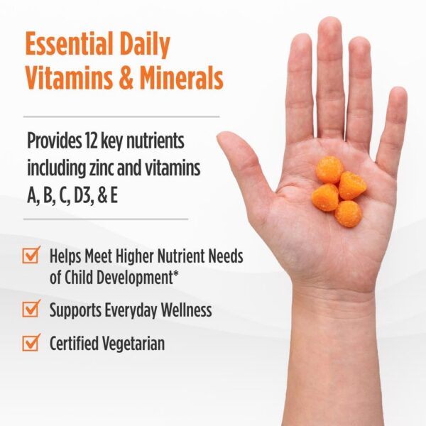 Gomitas Nordic Berries sabor cítrico multivitamínico para niños