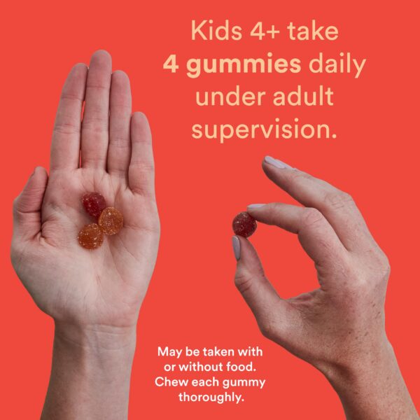 Gomitas nutritivas niños SmartyPants con omega 3 y vitaminas esenciales