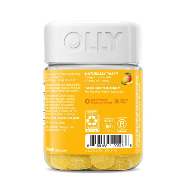 Gomitas OLLY masticables con cultivos activos Bacillus Coagulans
