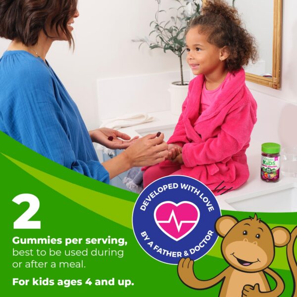 Gomitas Orgain Kids mezcla de bayas soporte inmunológico sin azúcar