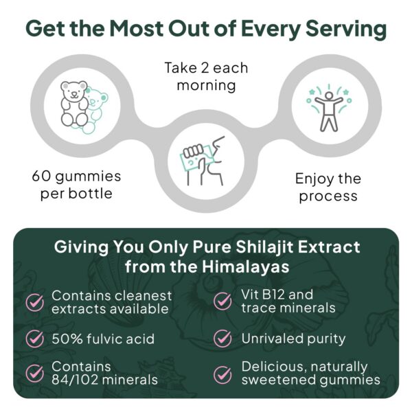 Gomitas orgánicas para energía y soporte hormonal Organics Ocean