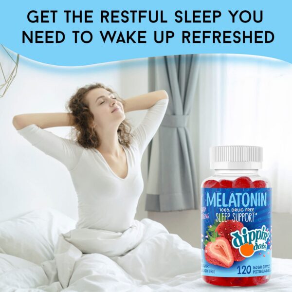 Gomitas para dormir Dippin' Dots envase lateral