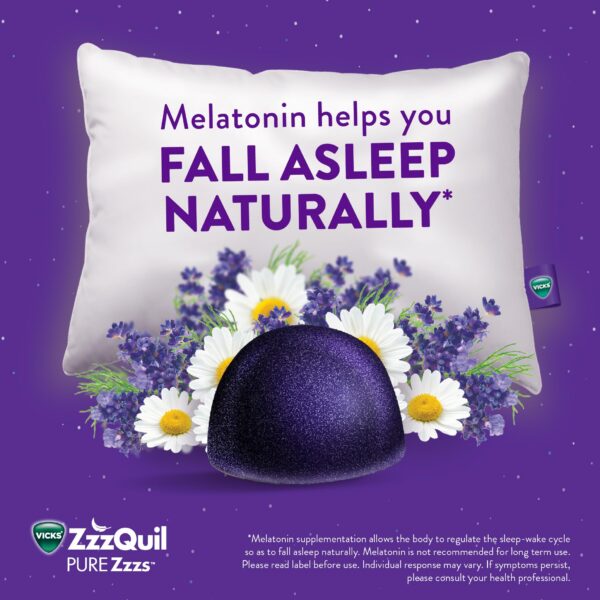 Gomitas para dormir ZzzQuil sabor wildberry vainilla