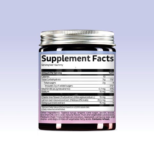 Informacion de producto en etiqueta