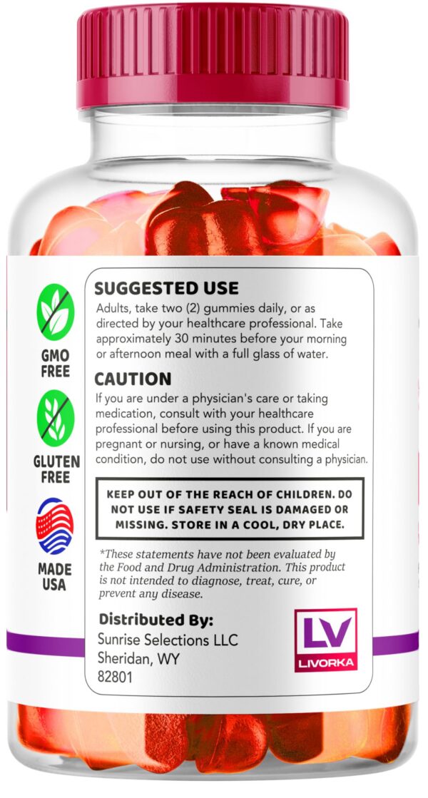 Frasco de gomitas Premier Keto ACV