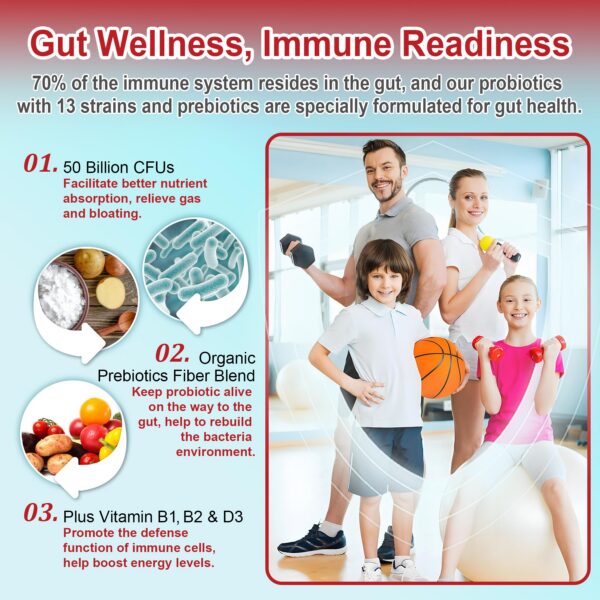 Version 1.0.0 Gomitas probióticas para adultos y niños sabor durazno