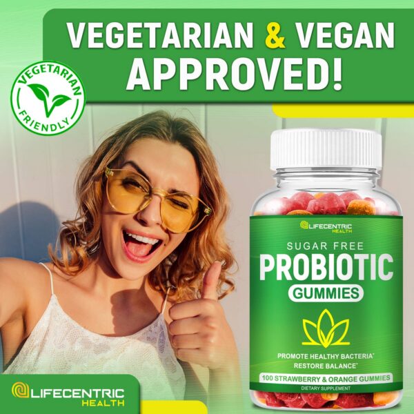 Gomitas probióticas certificadas kosher y sin gelatina