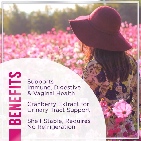 Gomitas probióticas para mujer equilibrio del pH y salud inmune