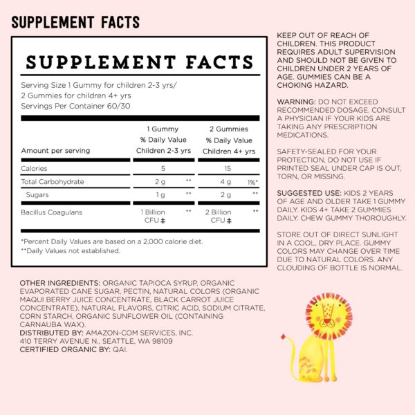 Version 1.0.0 Gomitas probióticas sabor berry Kids Mama Bear