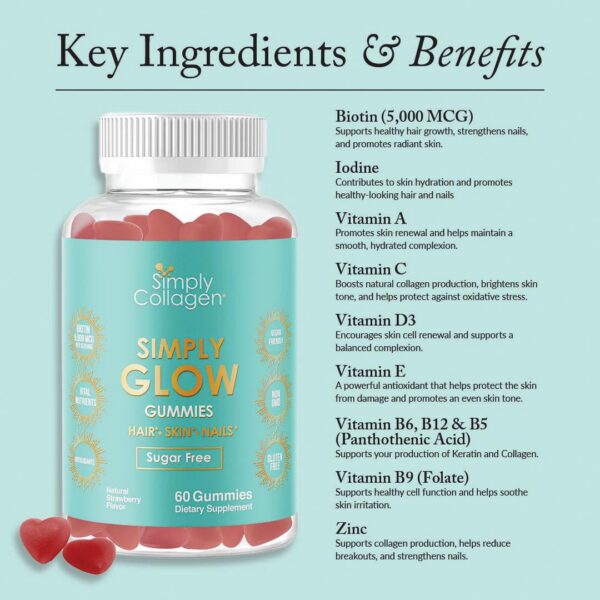 Gomitas rosas de Simply Glow