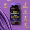 Gomitas sabor baya de melatonina Carlyle 180 unidades